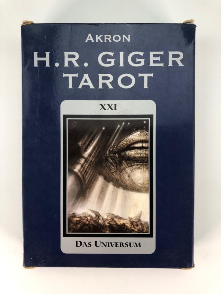 H. R. Giger Tarot, mit 22 Karten Second-hand books on film, art and culture