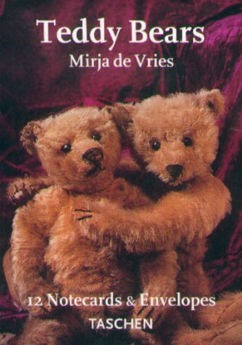Pochette de 12 cartes doubles et enveloppes Teddy Bears book
