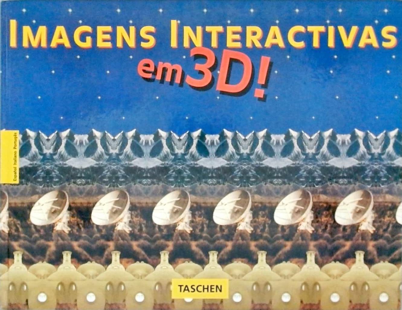 livro imagens interactivas em 3d editora taschen 1994 Ed. 1994 Books