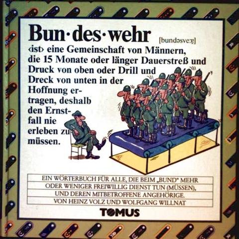 Bundeswehr (Tomus - Die fröhlichen Wörterbücher) Books