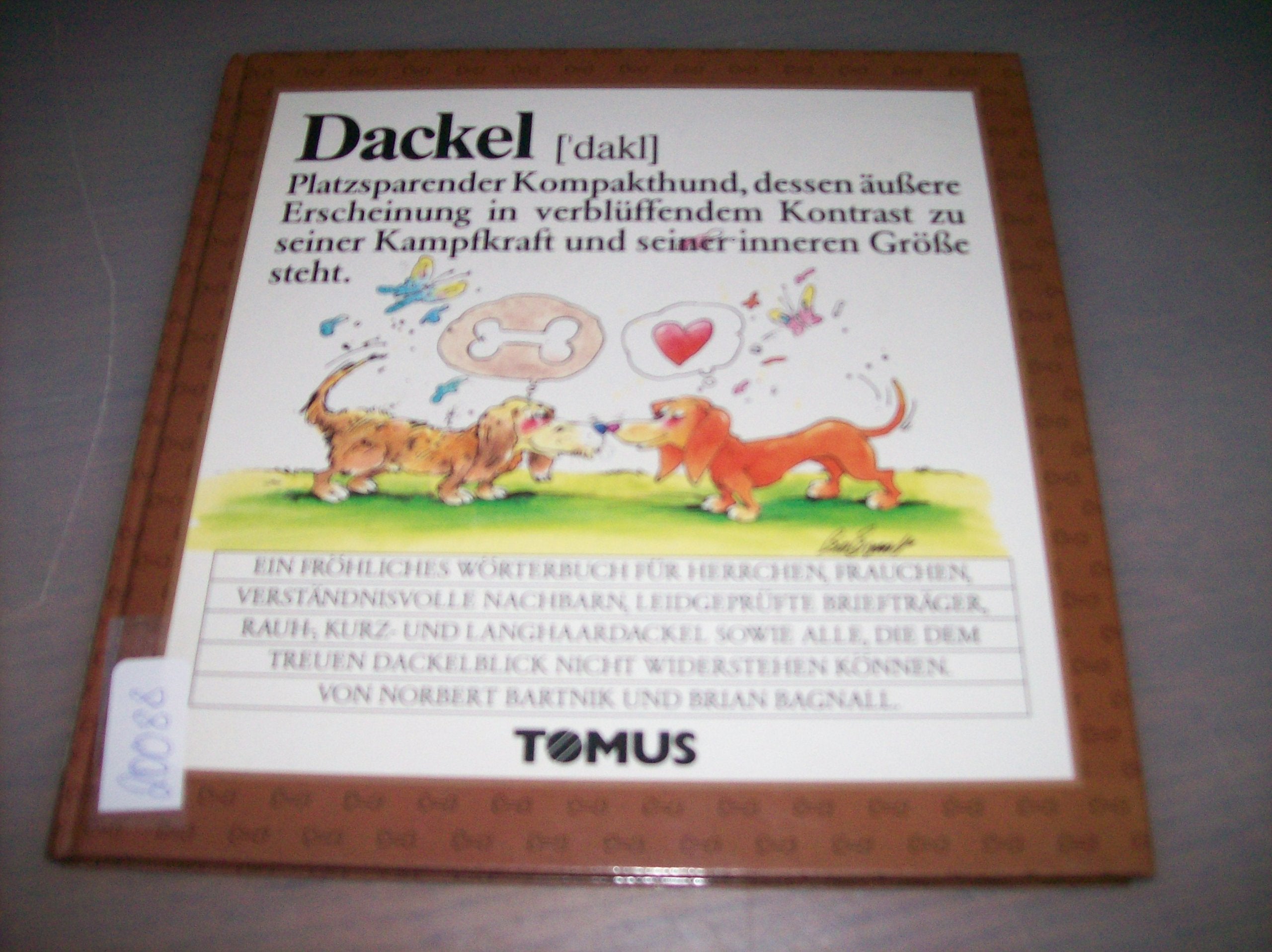 Dackel (Tomus - Die fröhlichen Wörterbücher) Learning & Reference