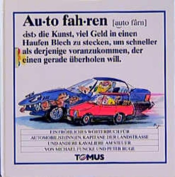 Autofahren (Tomus - Die fröhlichen Wörterbücher) Manga