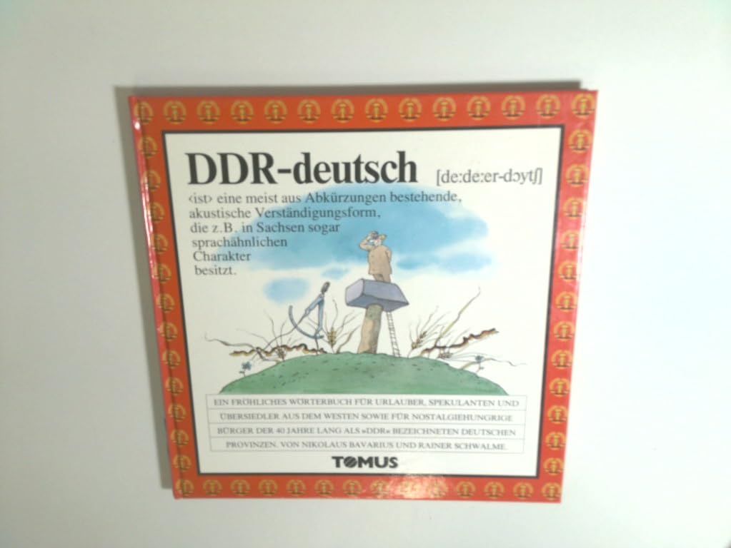 DDR-deutsch (Tomus - Die fröhlichen Wörterbücher) Books