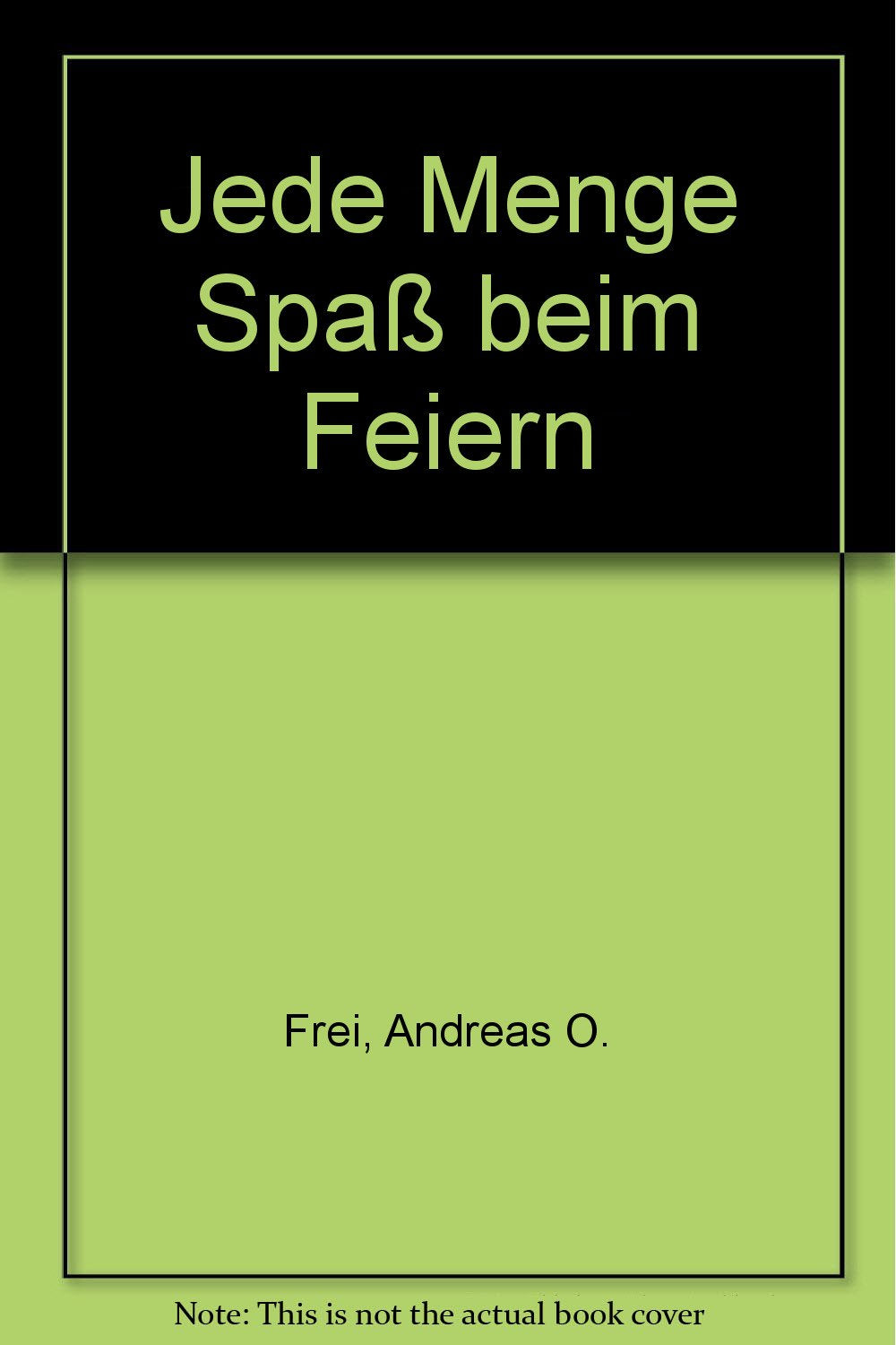 Viel Spass beim Feiern (Tomus Glückwunschbücher) Living & Furnishing
