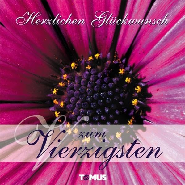 Product Image: Herzlichen Glückwunsch zum Vierzigsten Geburtstag