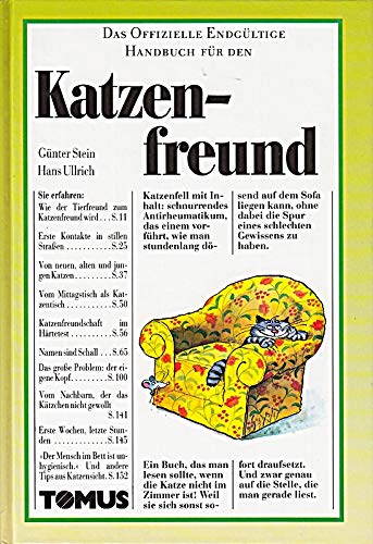 Katzenfreund (Tomus - Die Offiziellen Endgültigen Handbücher) Books