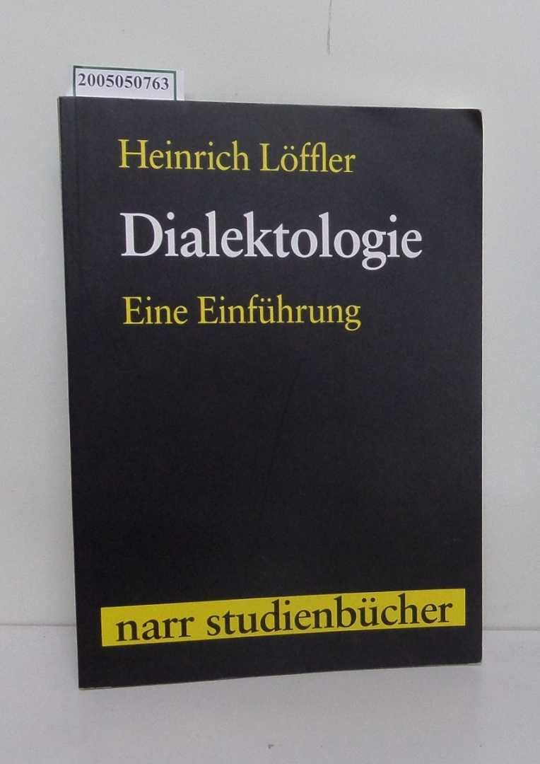 Dialektologie: Eine Einführung (Narr Studienbücher) Social Sciences