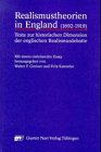 Realismustheorien in England (1692-1919): Texte zur historischen Dimension der englischen Realismusdebatte Contemporary literature