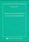 Texte des Nouveau Roman im Französischunterricht Books