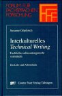 Interkulturelles 'Technical Writing': Fachliches adressengerecht vermitteln. Ein Lehr- u. Arbeitsbuch Law