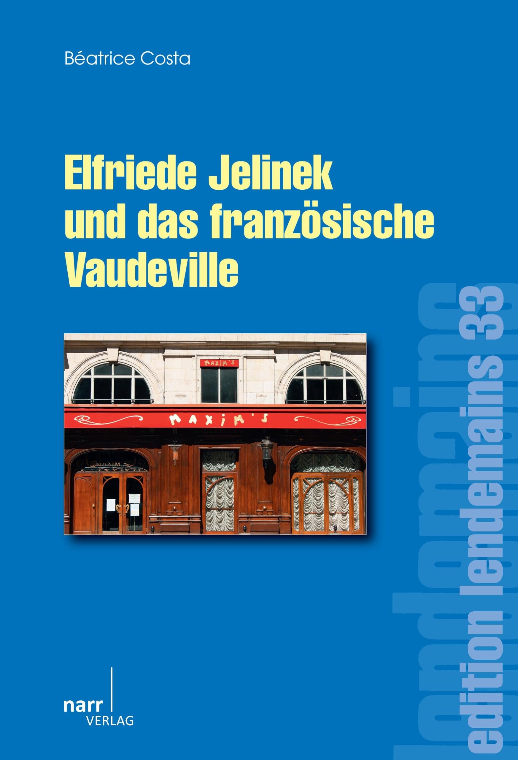 Elfriede Jelinek und das französische Vaudeville book