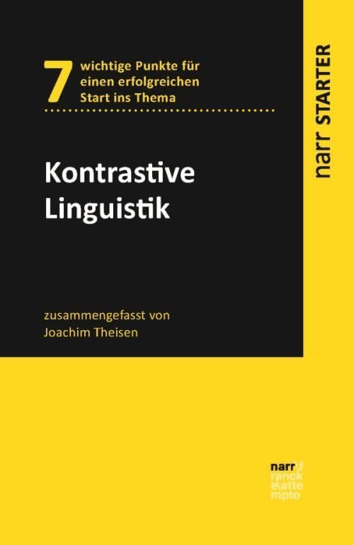 Kontrastive Linguistik (narr STARTER) Social Sciences