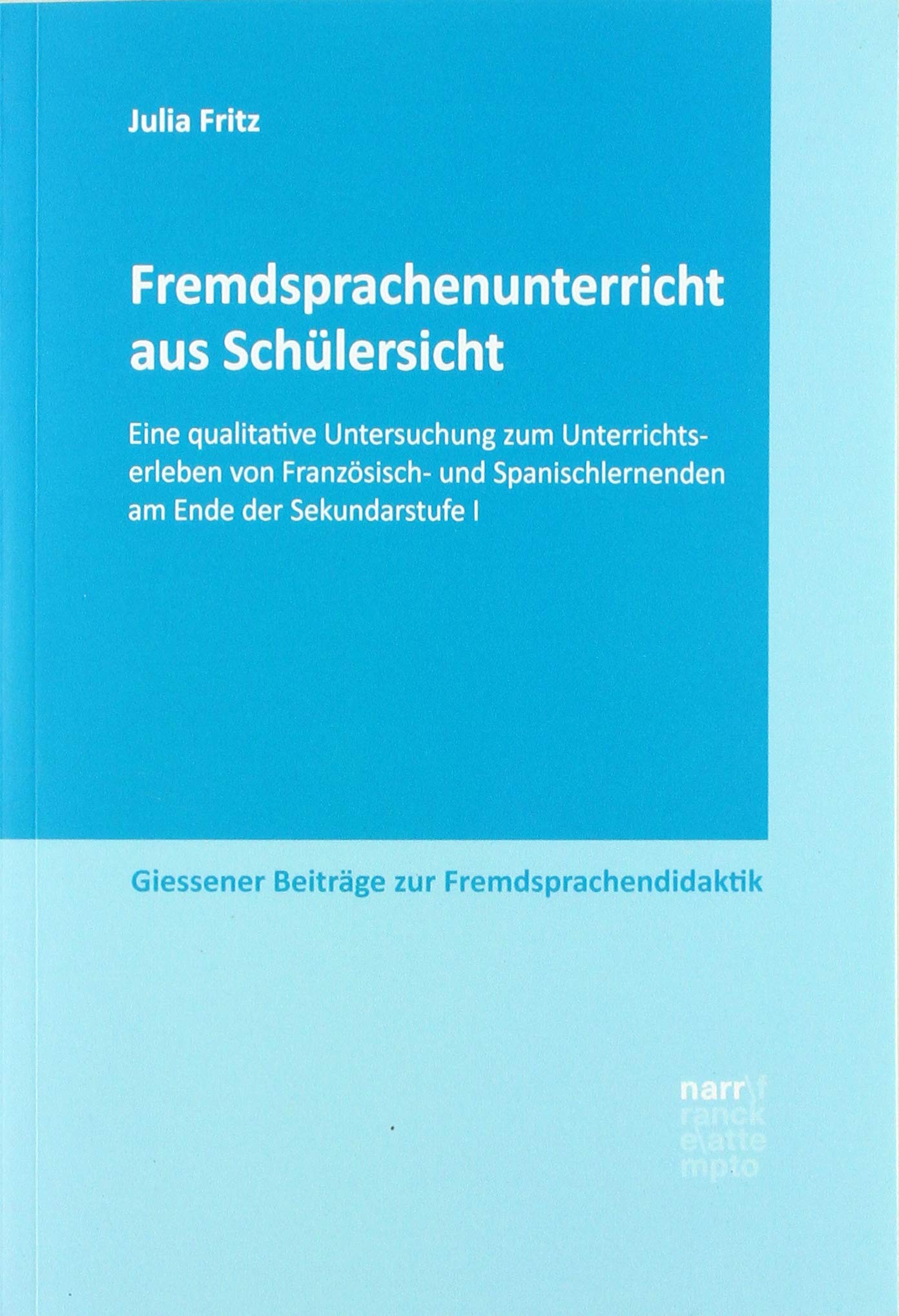 Fremdsprachenunterricht aus Schülersicht Social Sciences