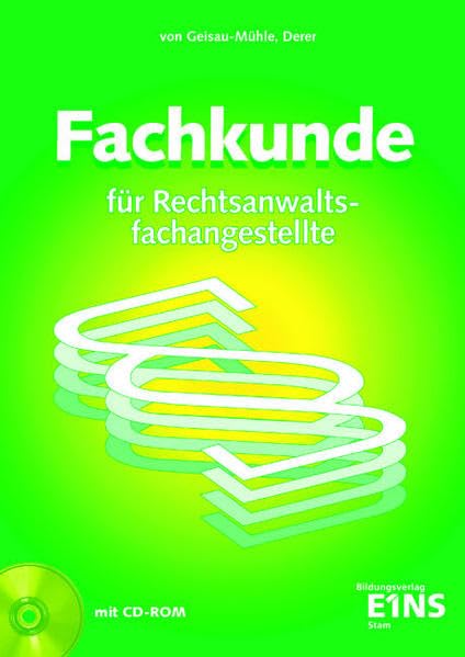 Fachkunde für Rechtsanwaltsfachangestellte: Schülerband Business, Finance & Career