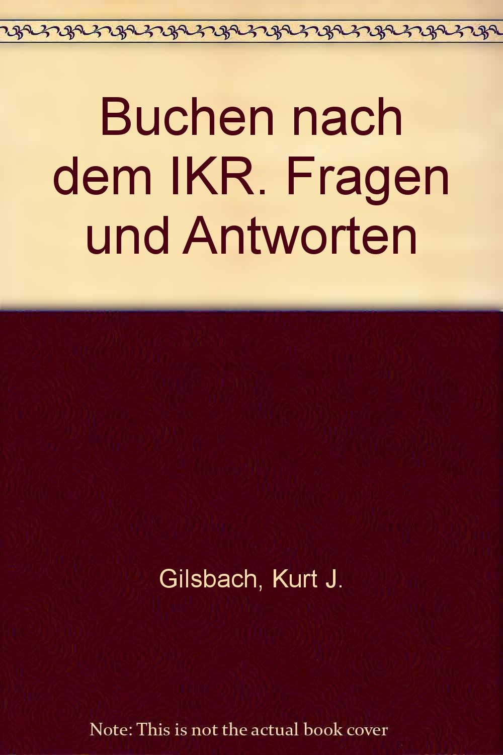 Buchen nach dem IKR. Fragen und Antworten Books