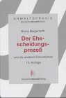 Anwaltspraxis, Der Ehescheidungsprozeß und die anderen Eheverfahren Law