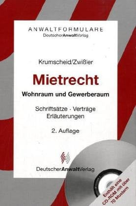 AnwaltFormulare Mietrecht: Wohnraum und Gewerberaum Law