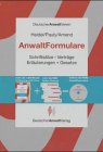 AnwaltFormulare Plus. CD-ROM mit Schriftsätzen, Verträgen, Erläuterungen und über 400 BundesDeutschen Gesetzen Law