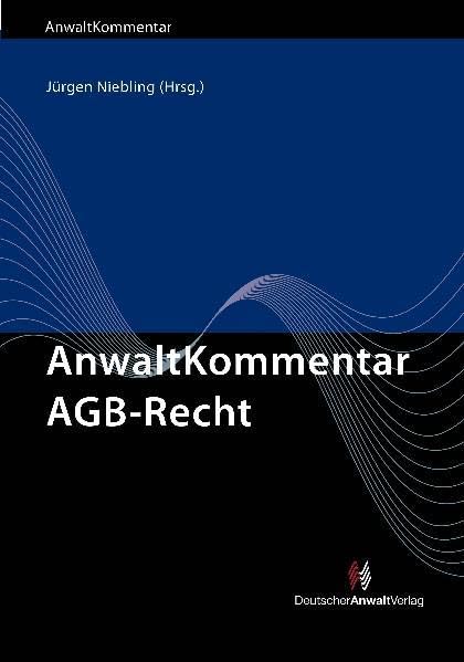 AnwaltKommentar AGB-Recht (Anwaltkommentare) Law