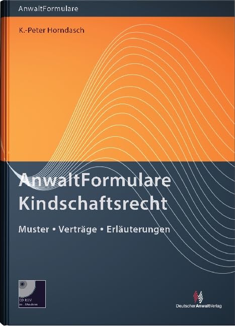 AnwaltFormulare Kindschaftsrecht book