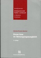 Know how im Versorgungsausgleich Books
