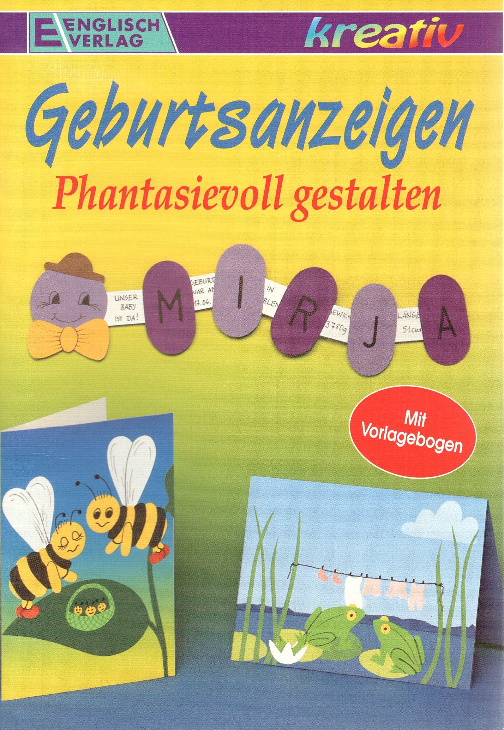 Product Image: Geburtsanzeigen. Phantasievoll gestalten