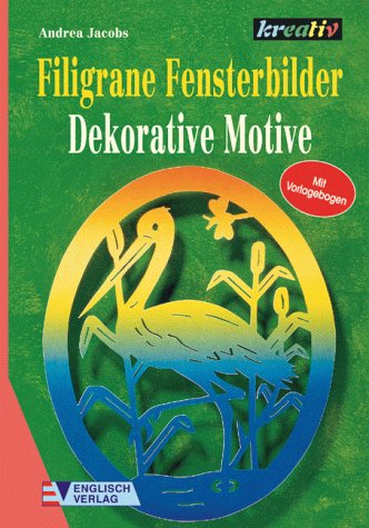 Filigrane Fensterbilder, Dekorative Motive Hobbies & Crafts