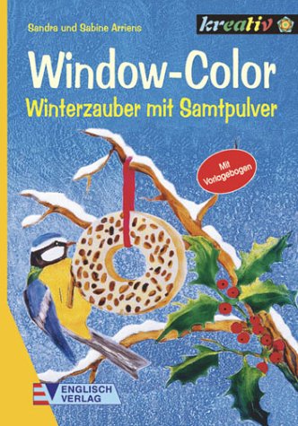 Window-Color, Winterzauber mit Samtpulver: Mit 2 Vorlagebögen Hobbies & Crafts