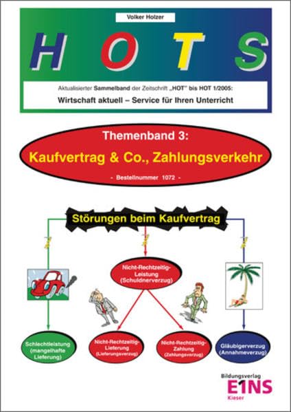 HOTS Themenbände / HOTS Themenband 3: Kaufvertrag & Co, Zahlungsverkehr Business, Finance & Career