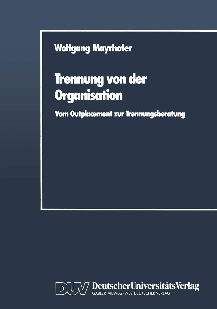 Trennung von der Organisation Law