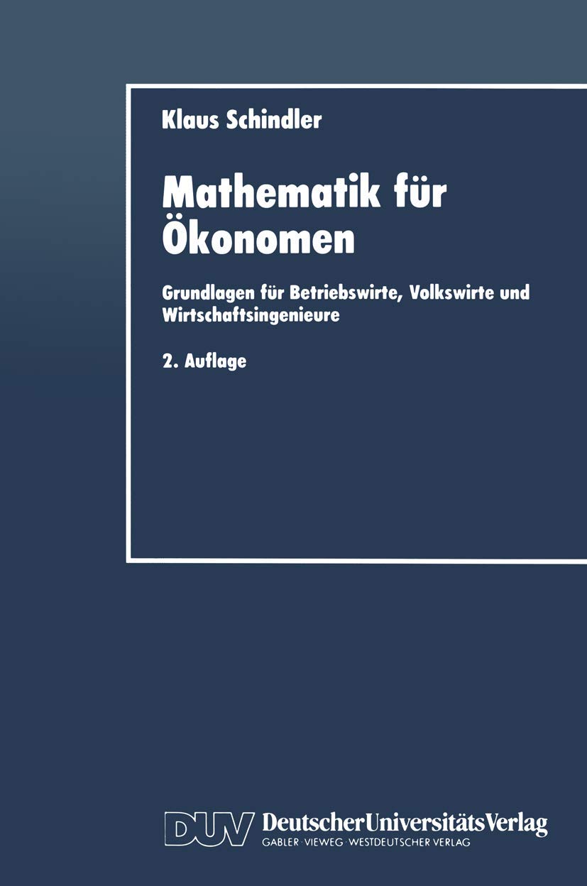 Mathematik für Ökonomen Law
