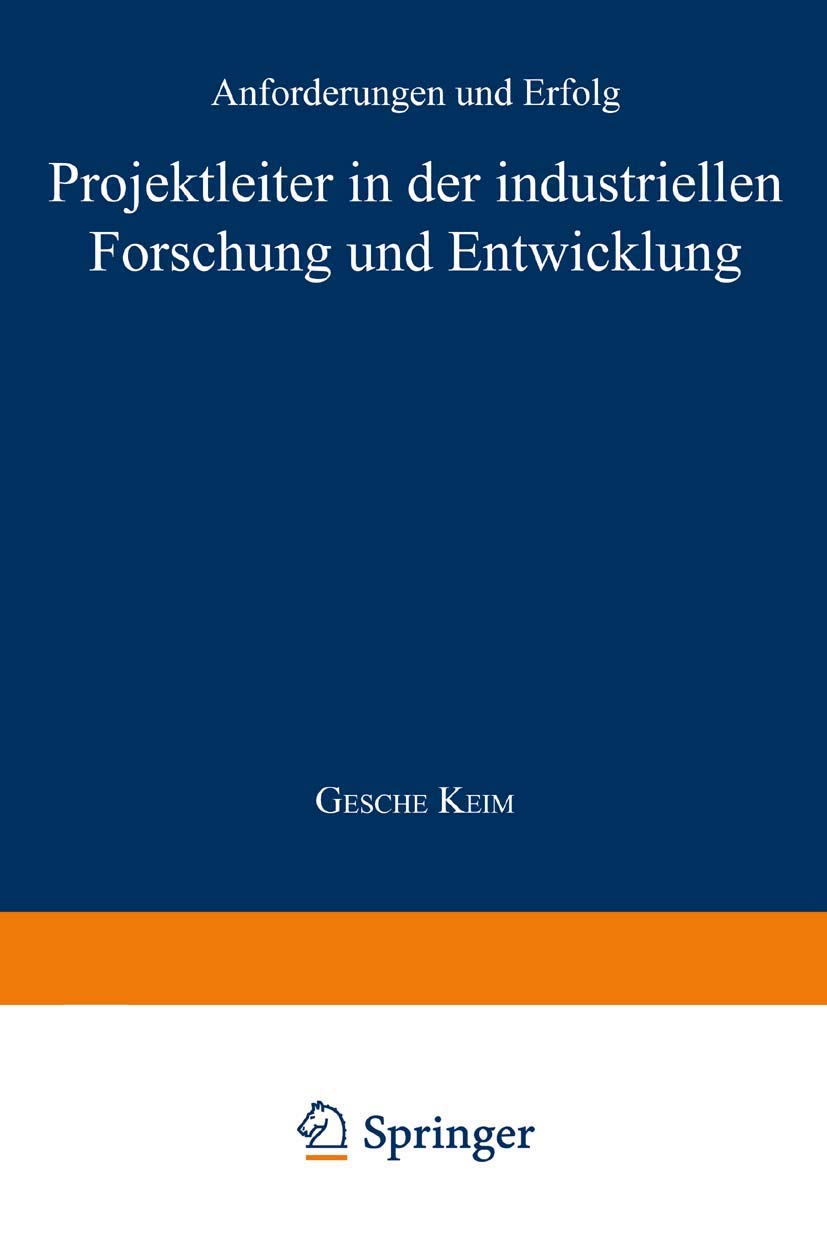 Projektleiter in der industriellen Forschung und Entwicklung Law