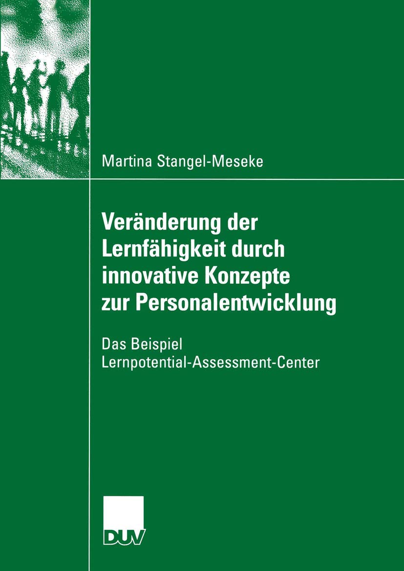 Veränderung der Lernfähigkeit durch innovative Konzepte zur Personalentwicklung Law