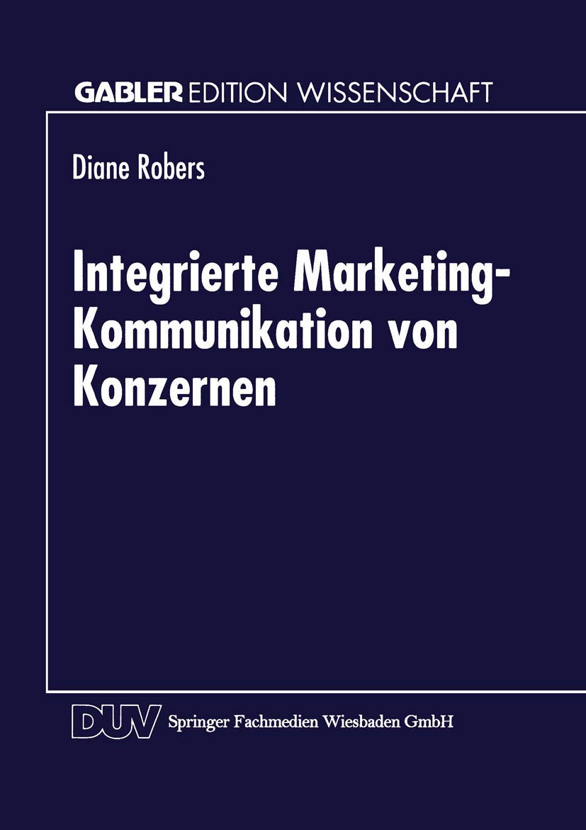 Integrierte Marketing-Kommunikation von Konzernen Law