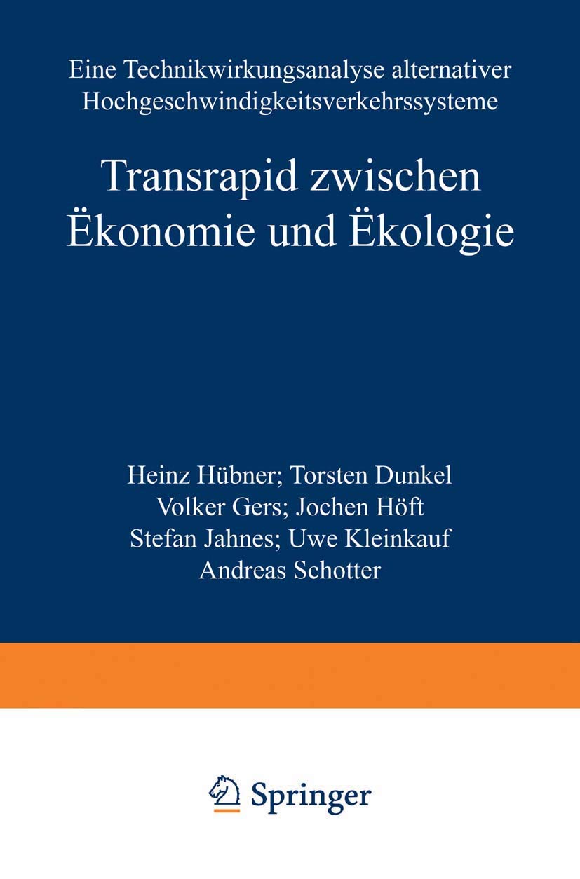 Transrapid zwischen Ökonomie und Ökologie Law