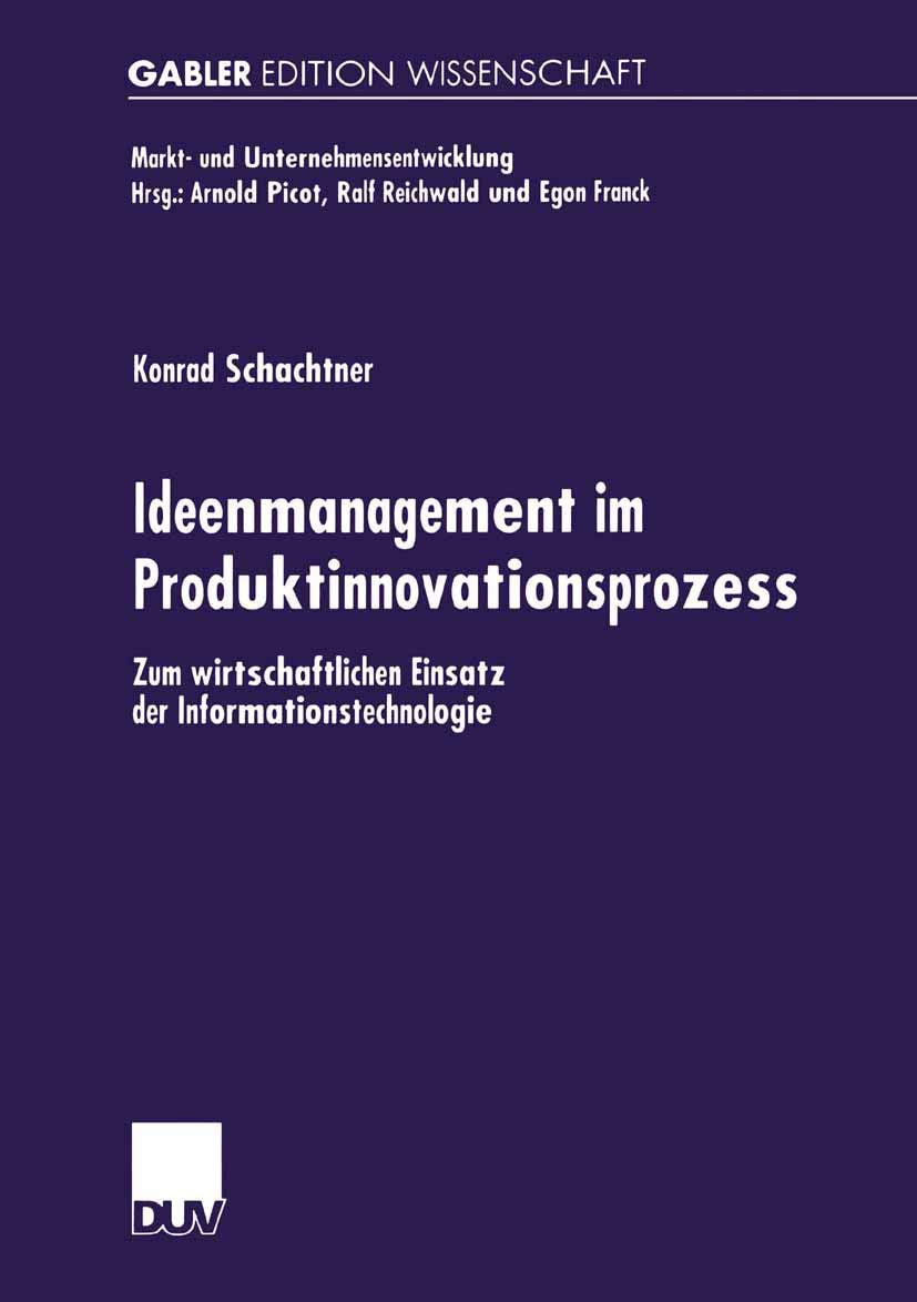 Ideenmanagement im Produktinnovationsprozess book