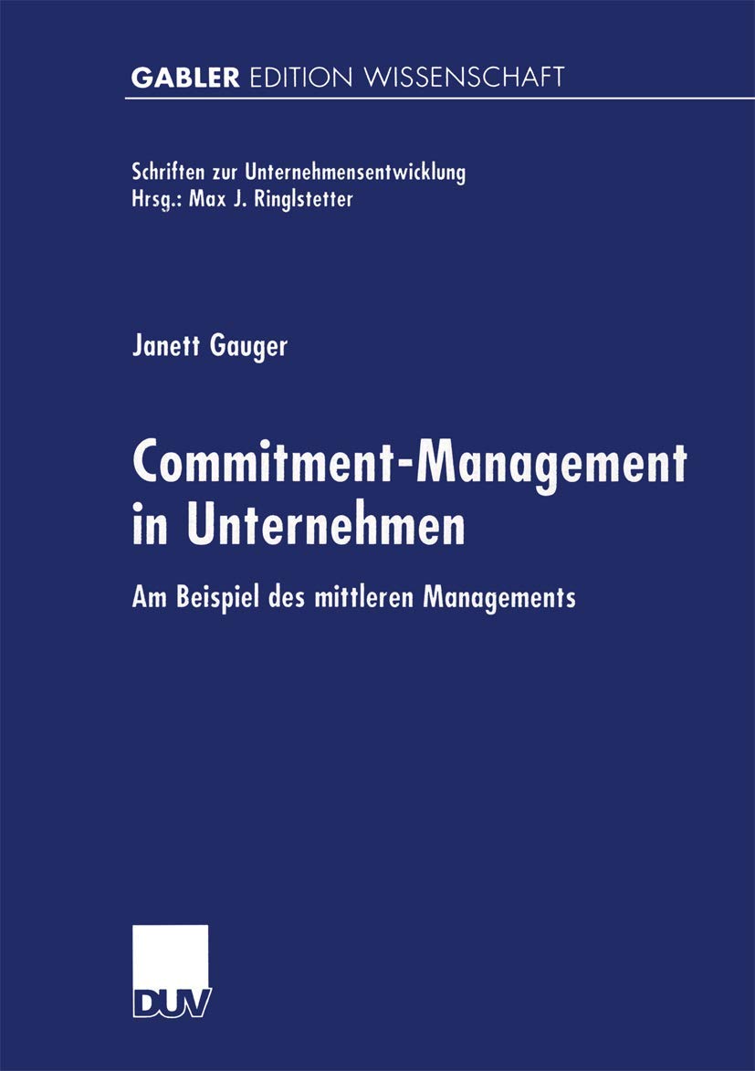 Commitment-Management in Unternehmen Law