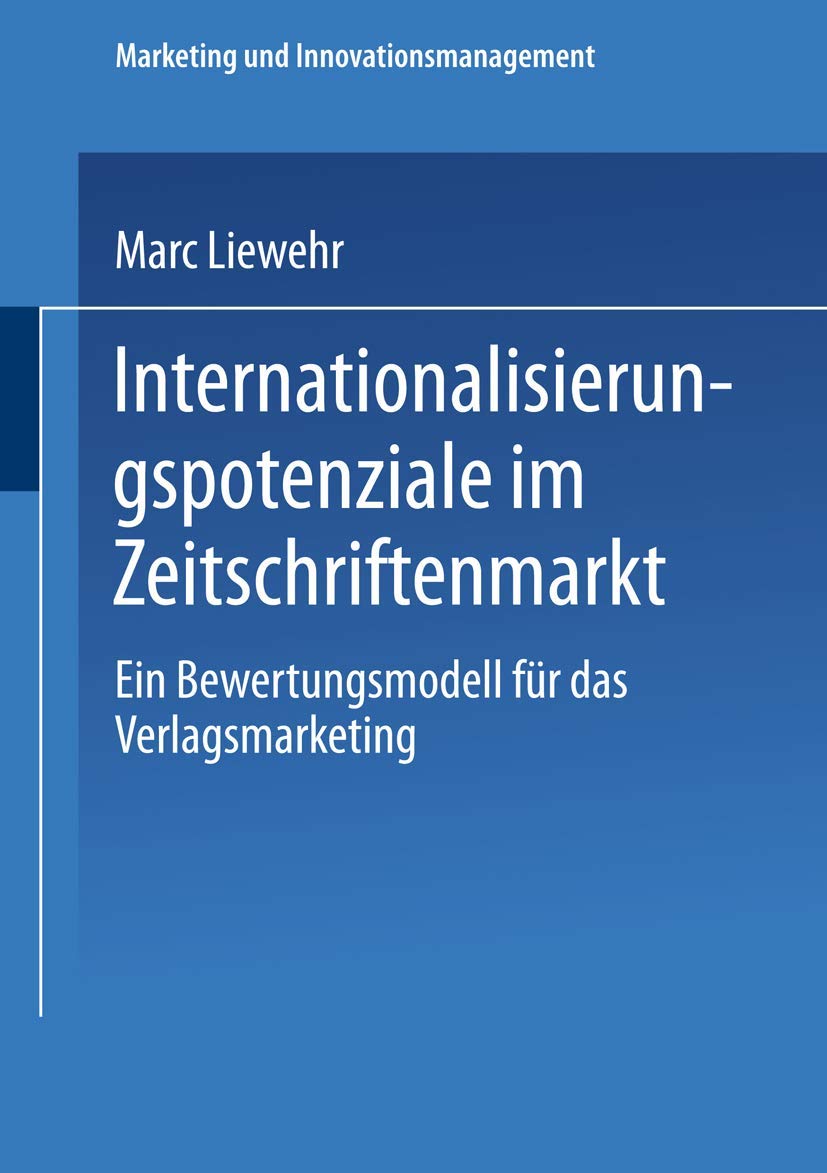 Internationalisierungspotenziale im Zeitschriftenmarkt book