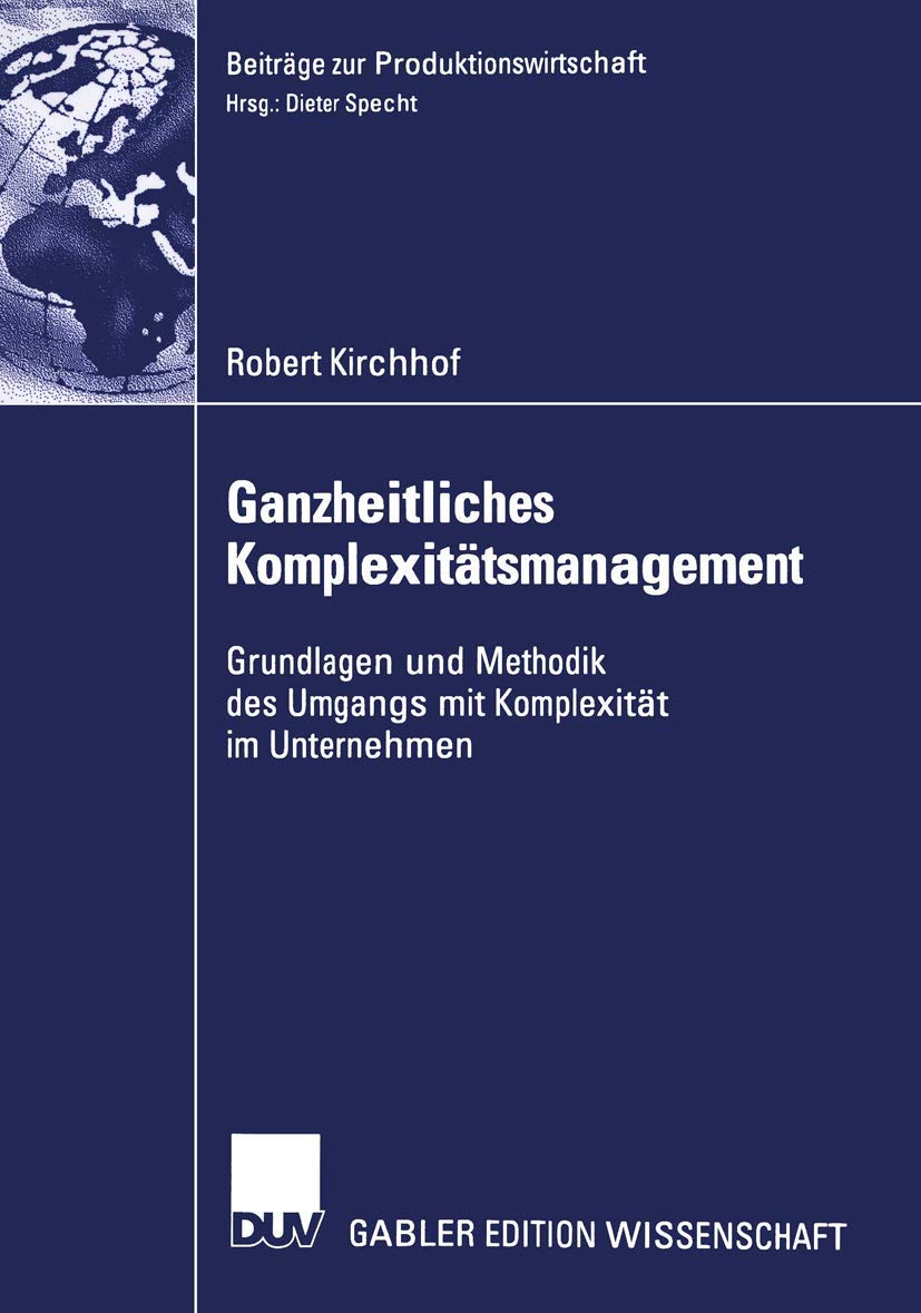 Ganzheitliches Komplexitätsmanagement book