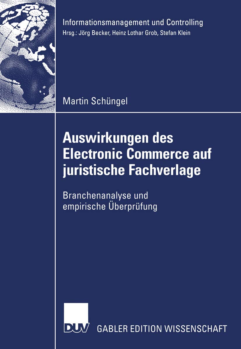 Auswirkungen des Electronic Commerce auf juristische Fachverlage book
