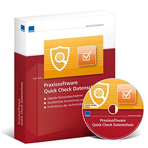 Quick Check Datenschutz: Digitale Bestandsaufnahme - Ausführliche Auswertung und Statusberichte - Prüfschema der Aufsichtsbehörden Other software