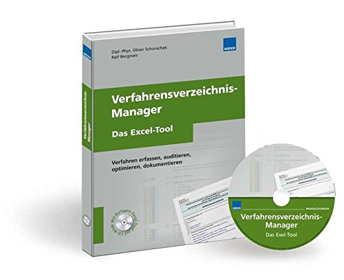 Verfahrensverzeichnis-Manager - das Excel-Tool: Verfahren erfassen, auditieren, optimieren, dokumentieren Law