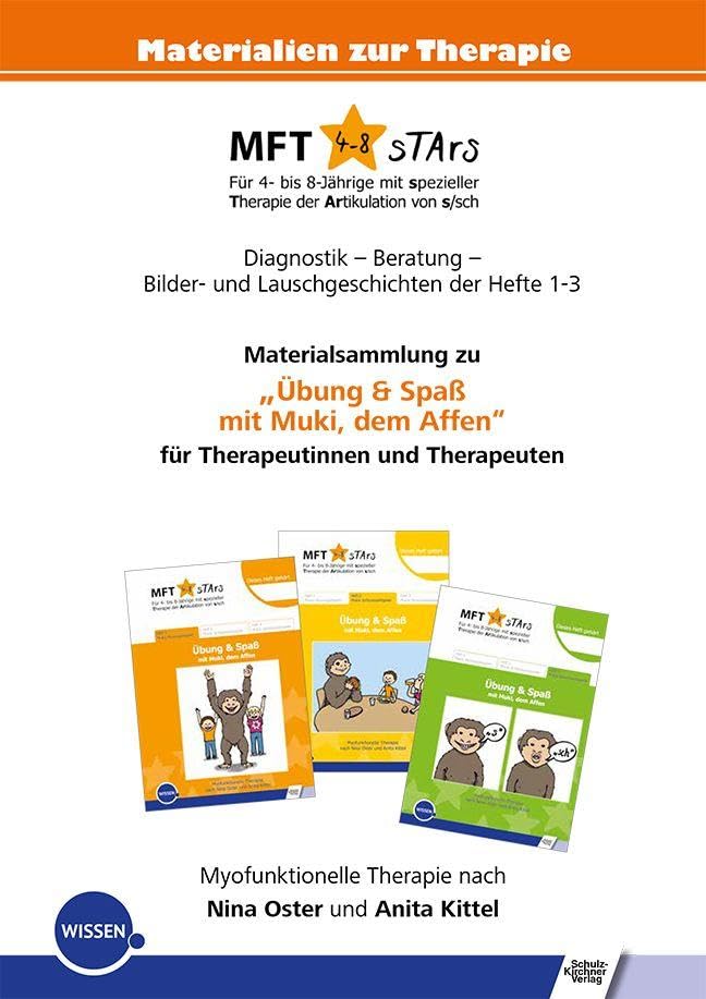 MFT 4-8 sTArs - Materialsammlung zu "Übung & Spaß mit Muki, dem Affen" für Therapeutinnen und Therapeuten Medicine
