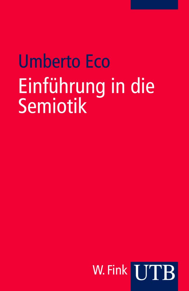 Einführung in die Semiotik Second-hand books on film, art and culture