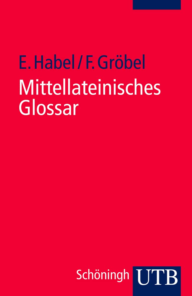 Mittellateinisches Glossar Foreign Languages ​​& Dictionaries