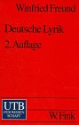 Deutsche Lyrik. Interpretationen vom Barock bis zur Gegenwart Poetry
