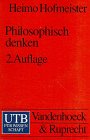 Philosophisch denken. book