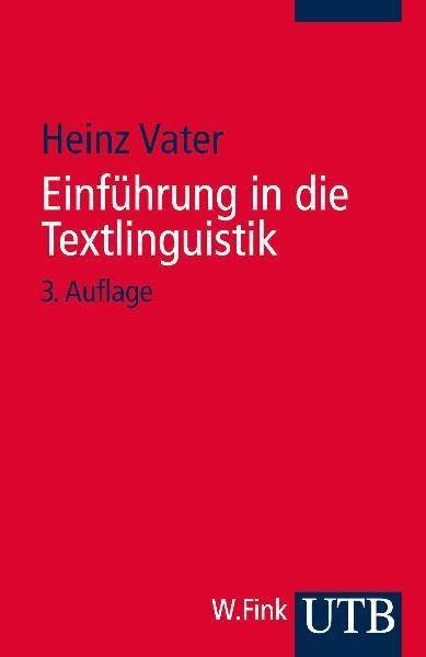 Einführung in die Textlinguistik Social Sciences