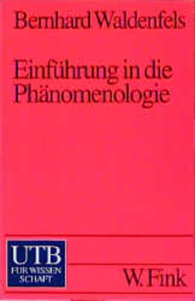 Einführung in die Phänomenologie Philosophy