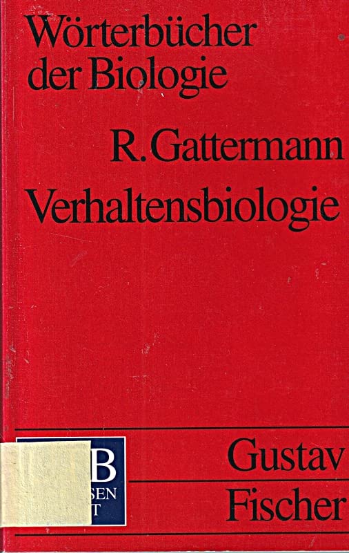 Wörterbücher der Biologie: Verhaltensbiologie (UTB S (Small-Format): Uni-Taschenbücher) Books
